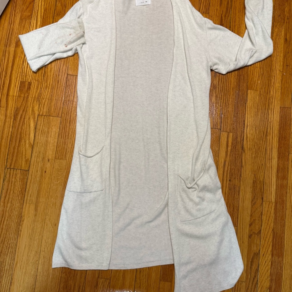 Zara Light Cream Knit Sweater